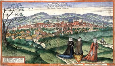 Clavdiopolis, Coloswar Commonly Known as Clavsenbvrg, Principal City of Transylvania by Joris Hoefnagel